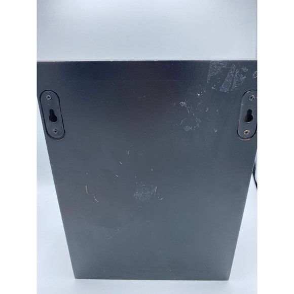 French Savon Des Gentils Bebes Small Wooden Shelf With Tile Display and Metal H - Picture 6 of 8